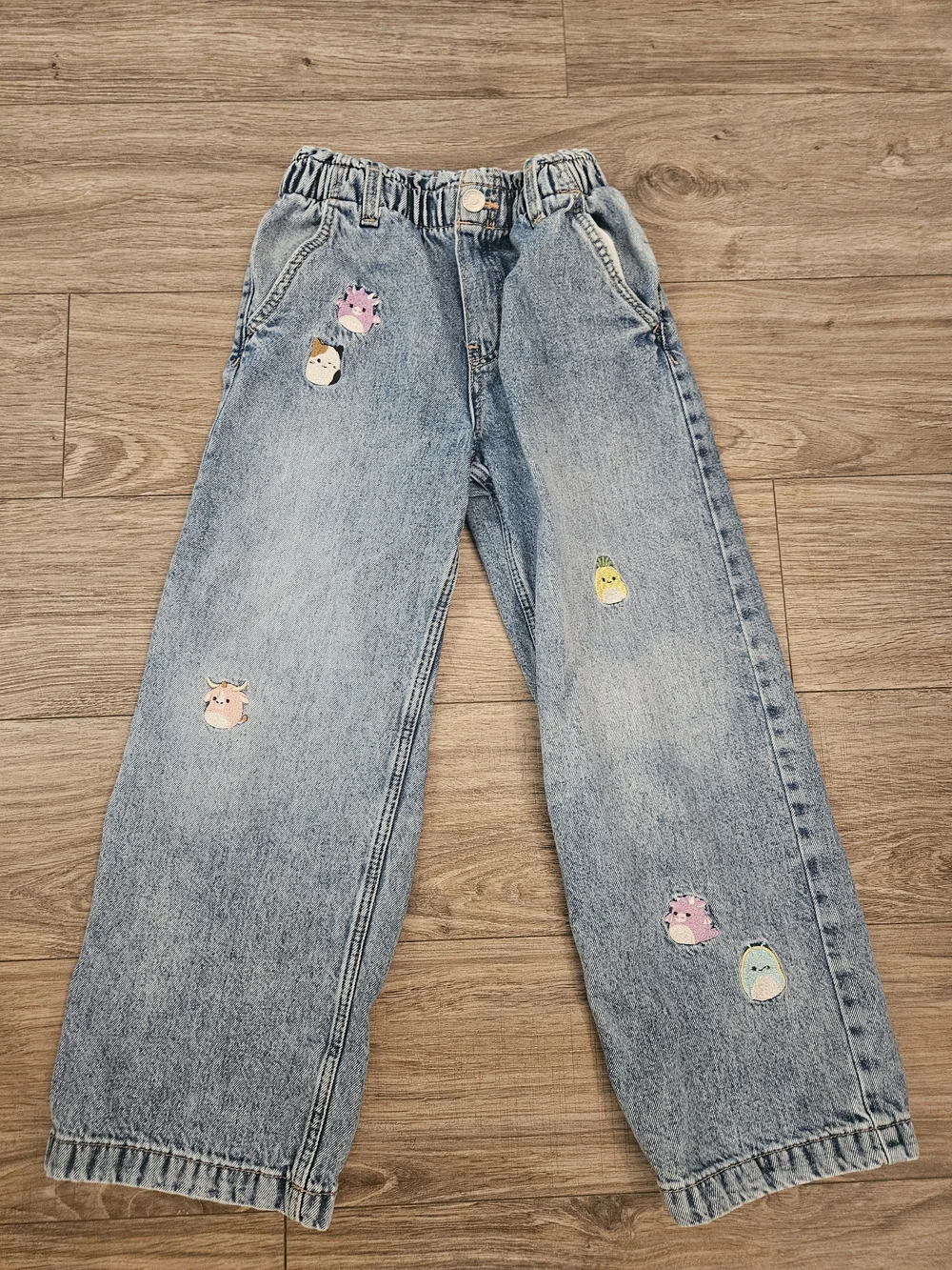 H&M Kids Squishmellow Wide-Leg Jeans Size 6x